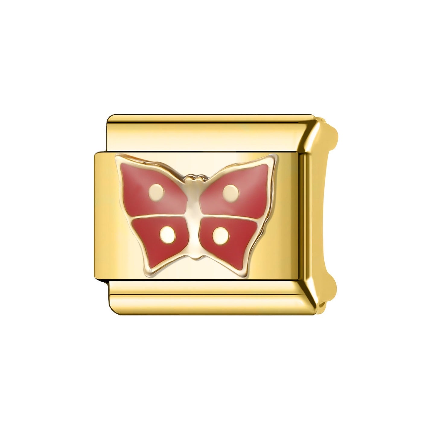 Charm Mariposa roja