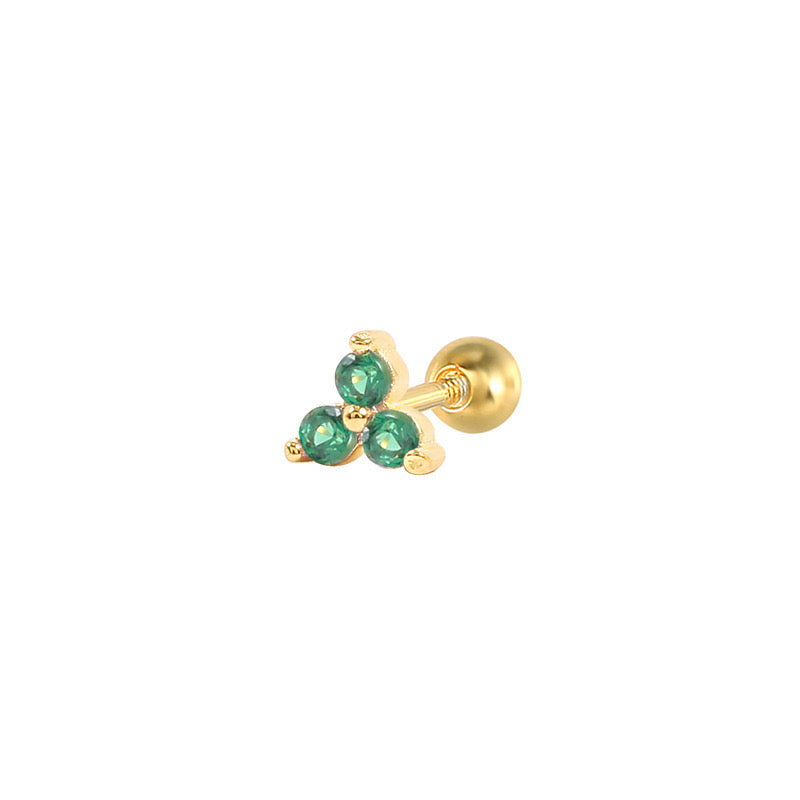 Piercing Flor•Plata .925