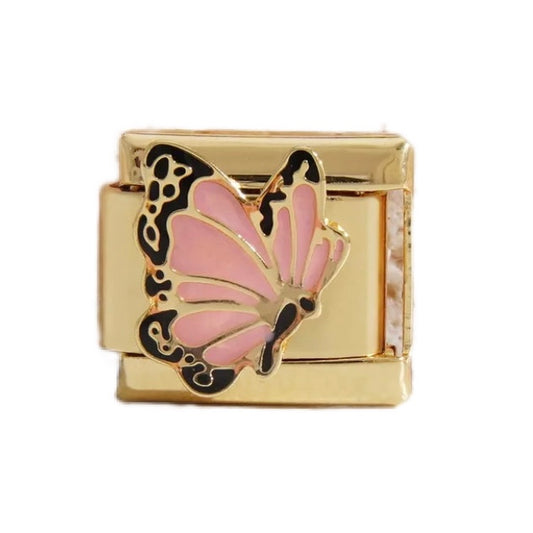 Charm Mariposa rosa