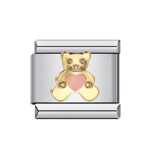 Charm Osito rosa