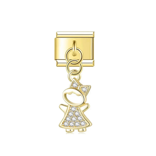 Charm Niña colgante
