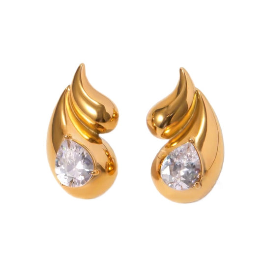 Aretes Lluvia