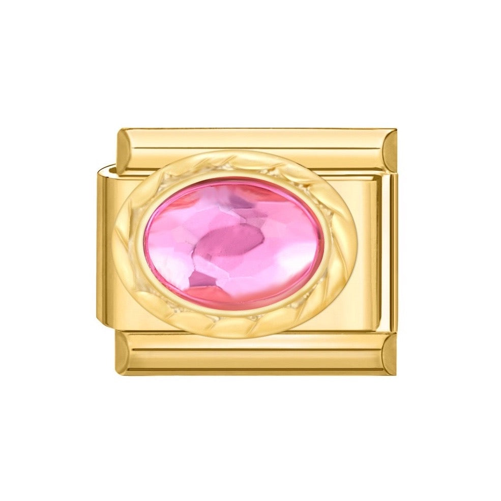 Charm zirconia rosa